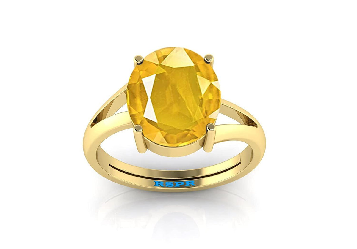 Pukhraj (Amethyst) Gemstone Ring For Men And Women | 5.25 Ratti - 11.25 Ratti