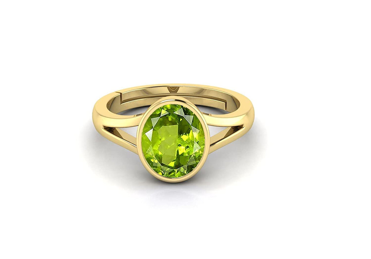 Peridot  (Amethyst) Gemstone Ring For Men And Women | 5.25 Ratti - 11.25 Ratti