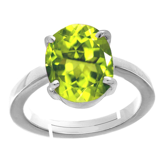 Peridot (Amethyst) Gemstone Ring For Men And Women | 5.25 Ratti - 11.25 Ratti
