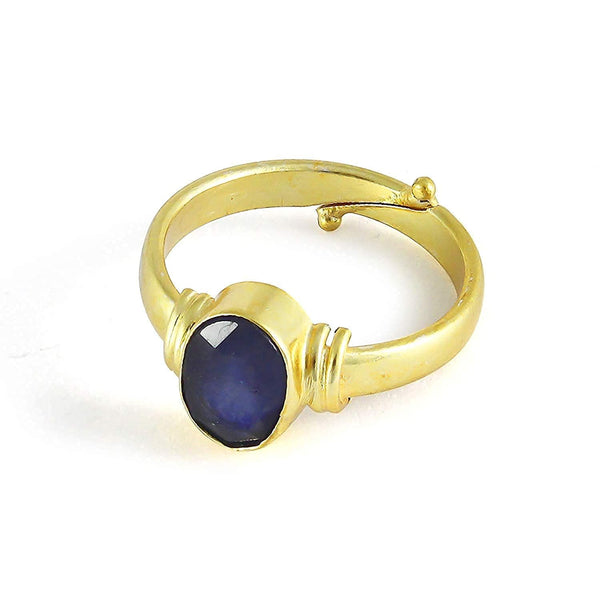 Neelam (Amethyst) Gemstone Ring For Men And Women | 5.25 Ratti - 11.25 Ratti