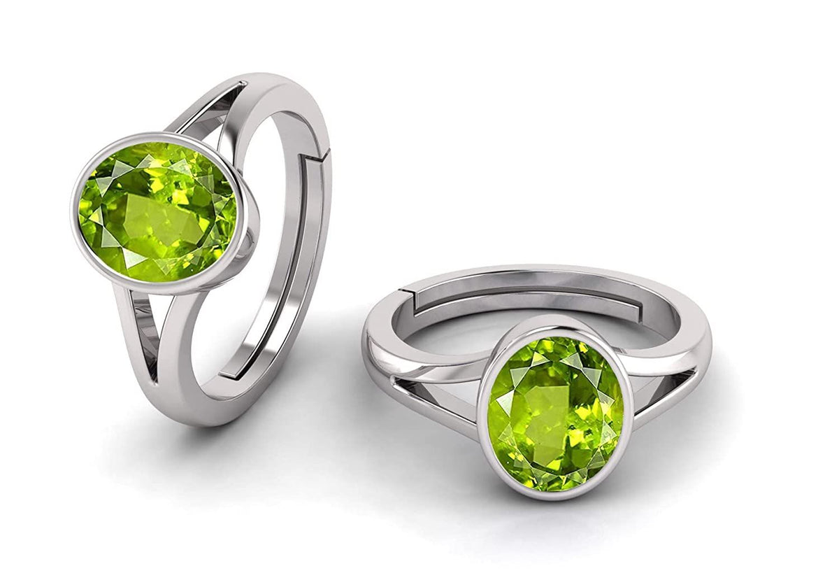 peridot (Amethyst) Gemstone Ring For Men And Women | 5.25 Ratti - 11.25 Ratti