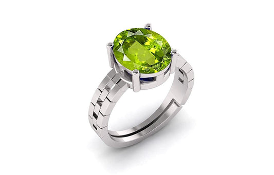 Peridot(Amethyst) Gemstone Ring For Men And Women | 5.25 Ratti - 11.25 Ratti
