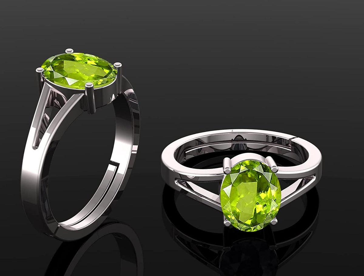 peridot(Amethyst) Gemstone Ring For Men And Women | 5.25 Ratti - 11.25 Ratti
