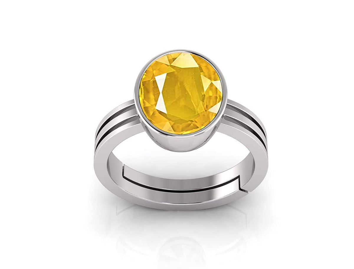 Pukhraj (Amethyst) Gemstone Ring For Men And Women | 5.25 Ratti - 11.25 Ratti