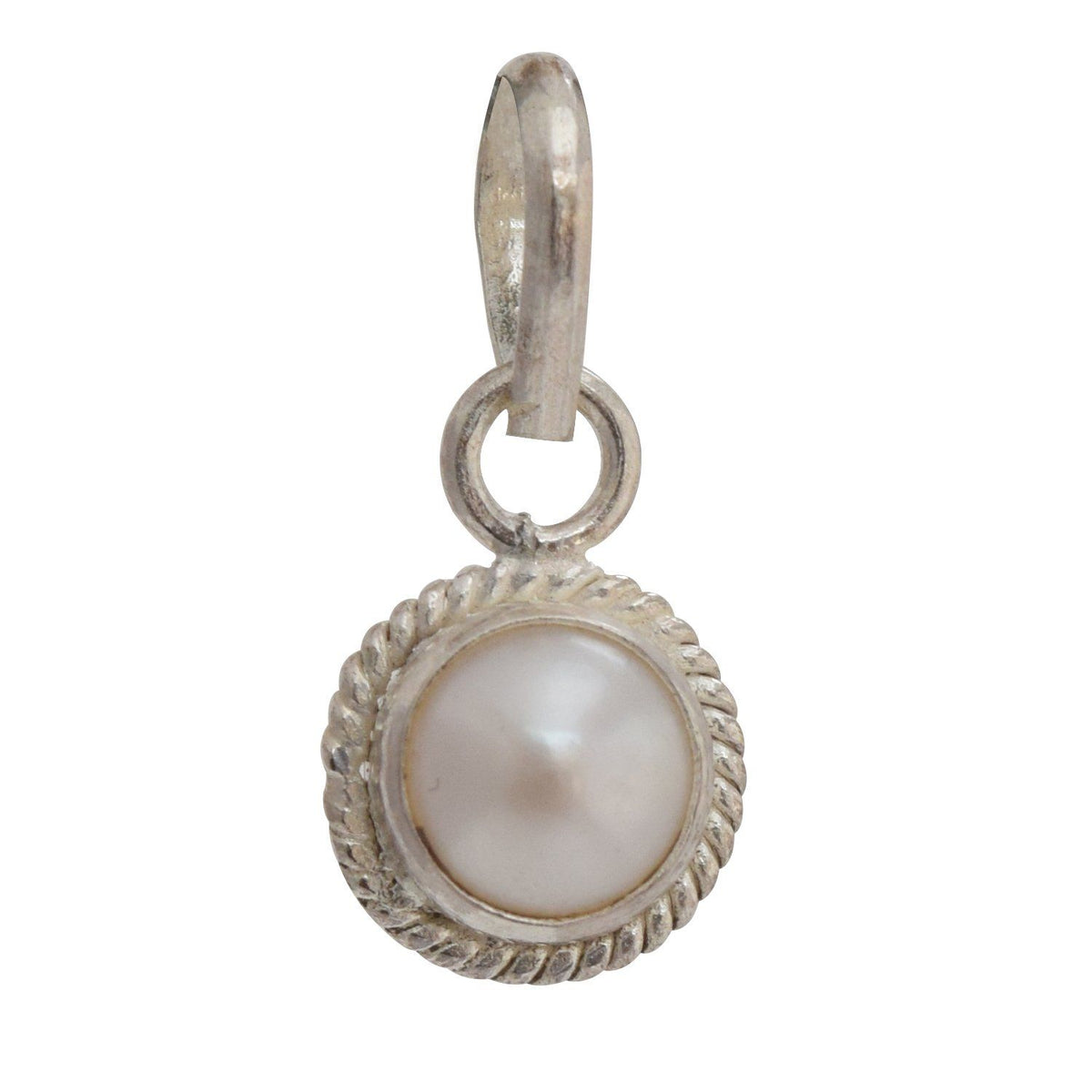 Pearl (Moti) Rashi Ratan Gemstone Pendant For Men And Women | 5.25 Ratti - 11.25 Ratti