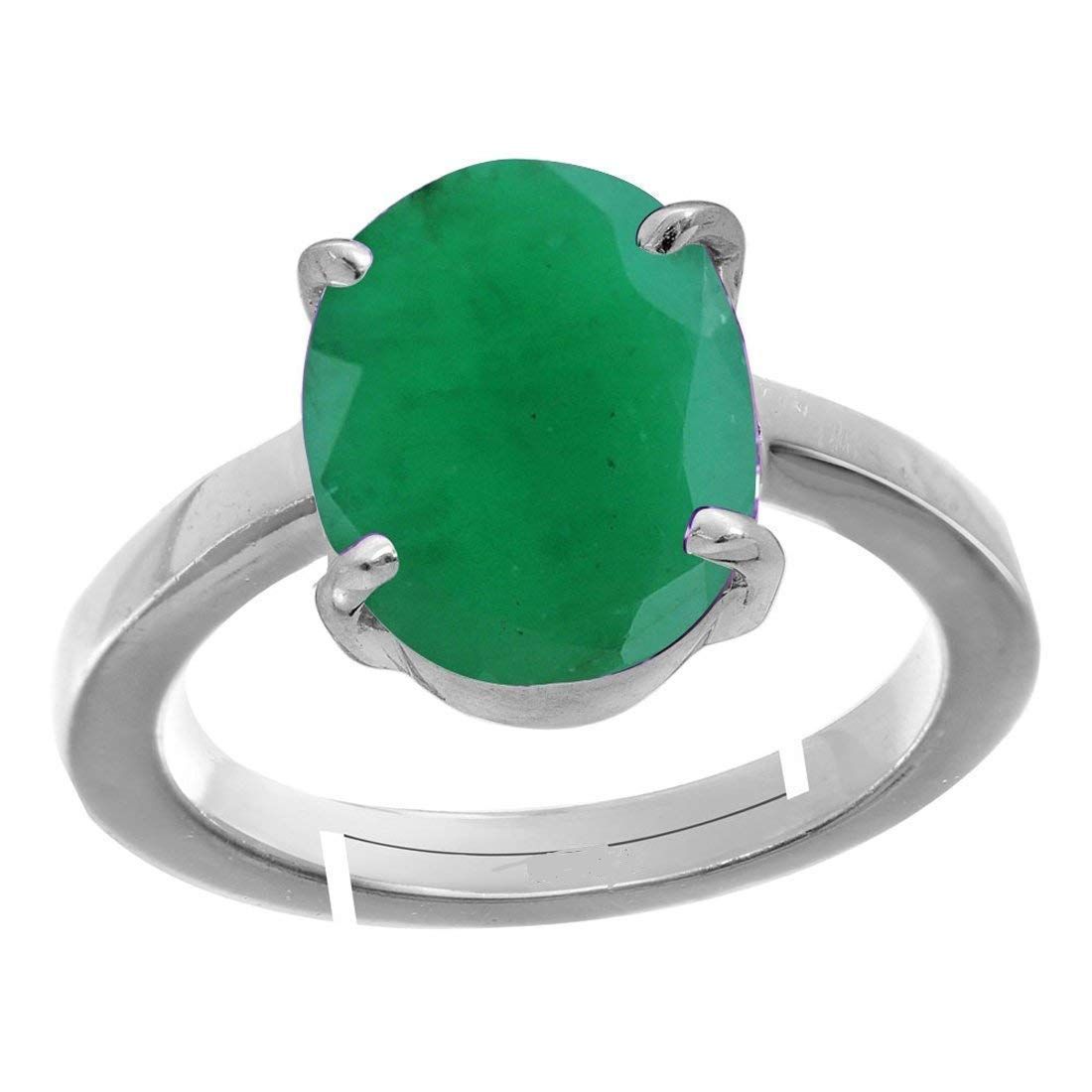 Panna (Emerald) Gemstone Ring For Men And Women | 5.25 Ratti - 11.25 Ratti
