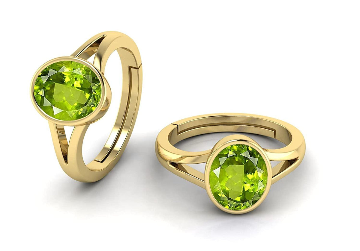 Peridot  (Amethyst) Gemstone Ring For Men And Women | 5.25 Ratti - 11.25 Ratti