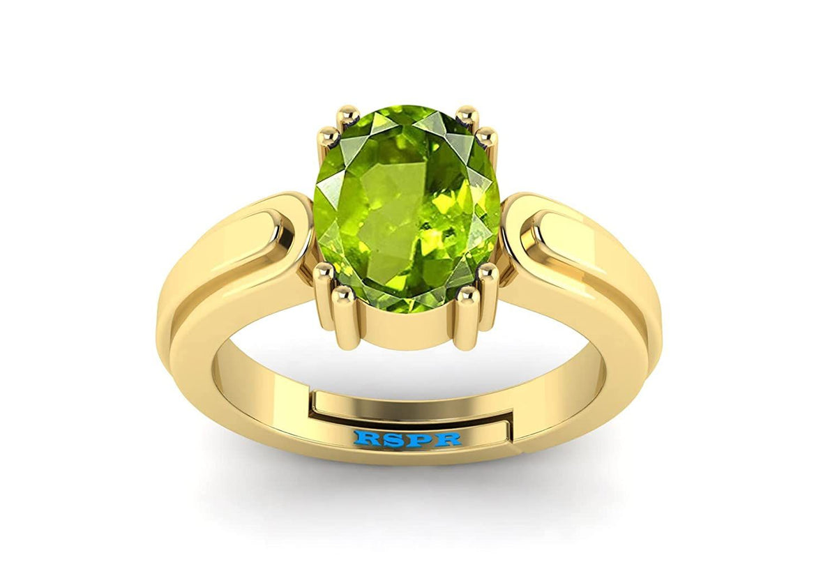 Peridot (Amethyst) Gemstone Ring For Men And Women | 5.25 Ratti - 11.25 Ratti