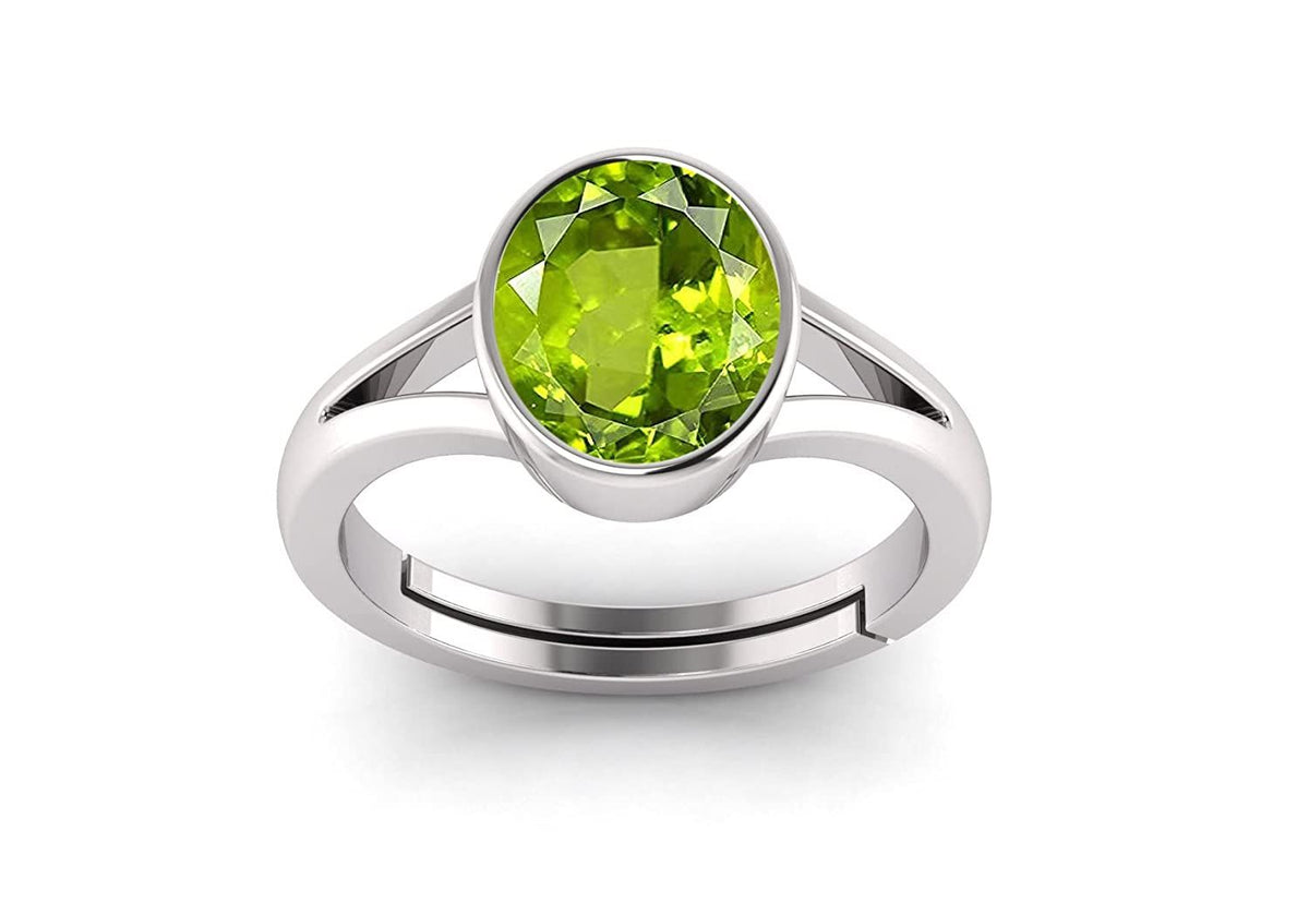 peridot (Amethyst) Gemstone Ring For Men And Women | 5.25 Ratti - 11.25 Ratti