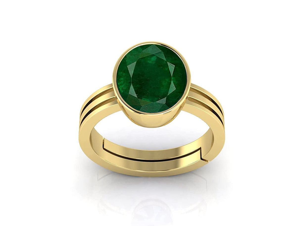 Panna (Emerald) Gemstone Ring For Men And Women | 5.25 Ratti - 11.25 Ratti