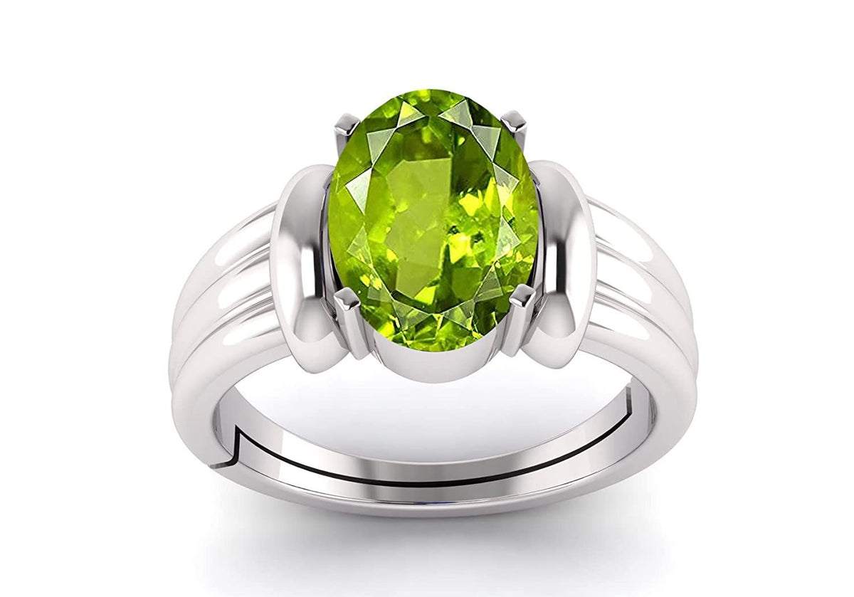 peridot (Amethyst) Gemstone Ring For Men And Women | 5.25 Ratti - 11.25 Ratti