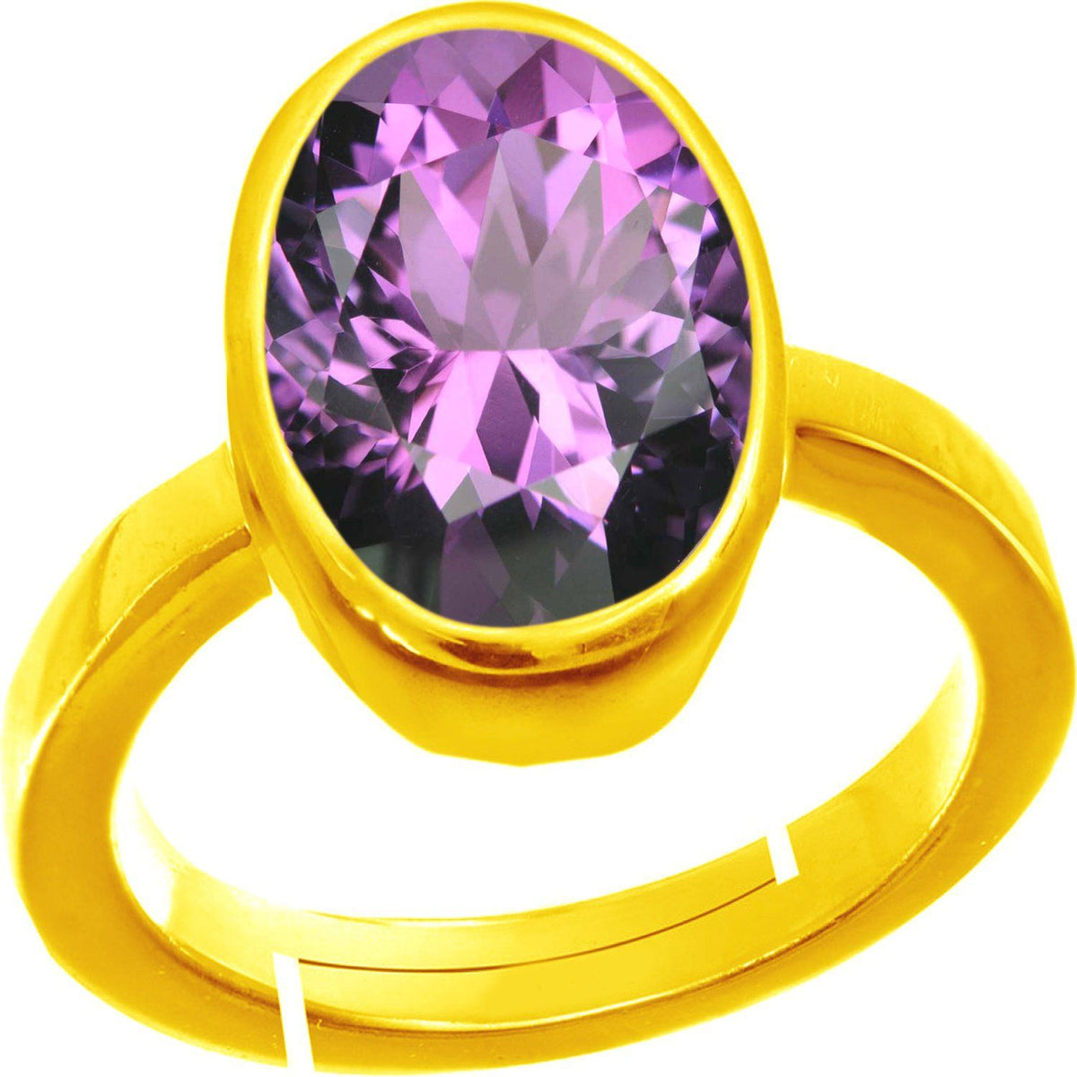amethyst (Amethyst) Gemstone Ring For Men And Women | 5.25 Ratti - 11.25 Ratti