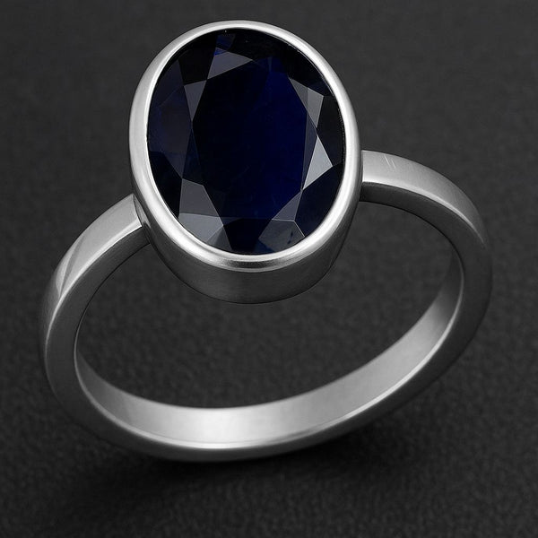 Neelam (Amethyst) Gemstone Ring For Men And Women | 5.25 Ratti - 11.25 Ratti