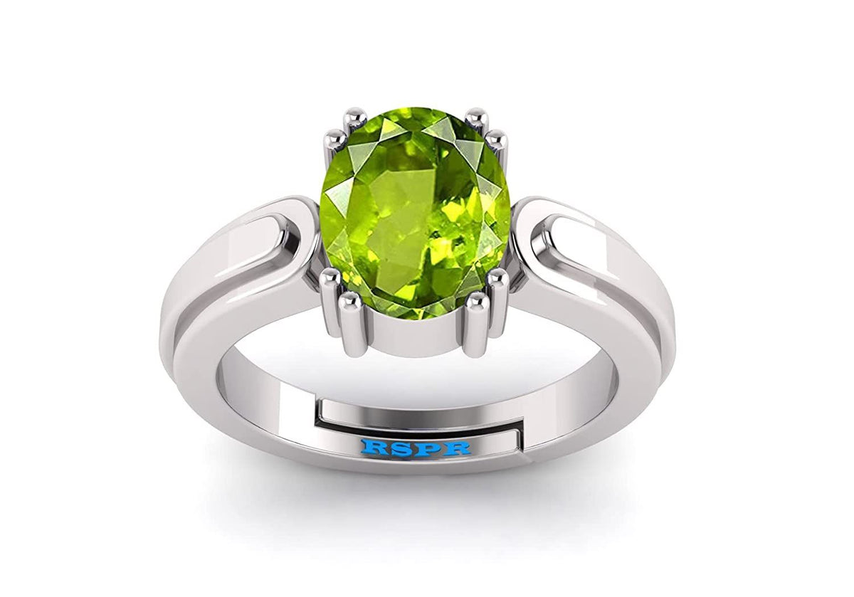 Peridot (Amethyst) Gemstone Ring For Men And Women | 5.25 Ratti - 11.25 Ratti