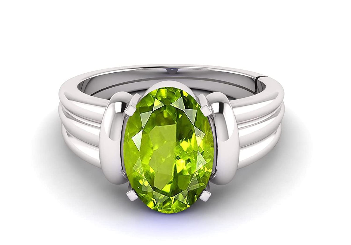 peridot (Amethyst) Gemstone Ring For Men And Women | 5.25 Ratti - 11.25 Ratti
