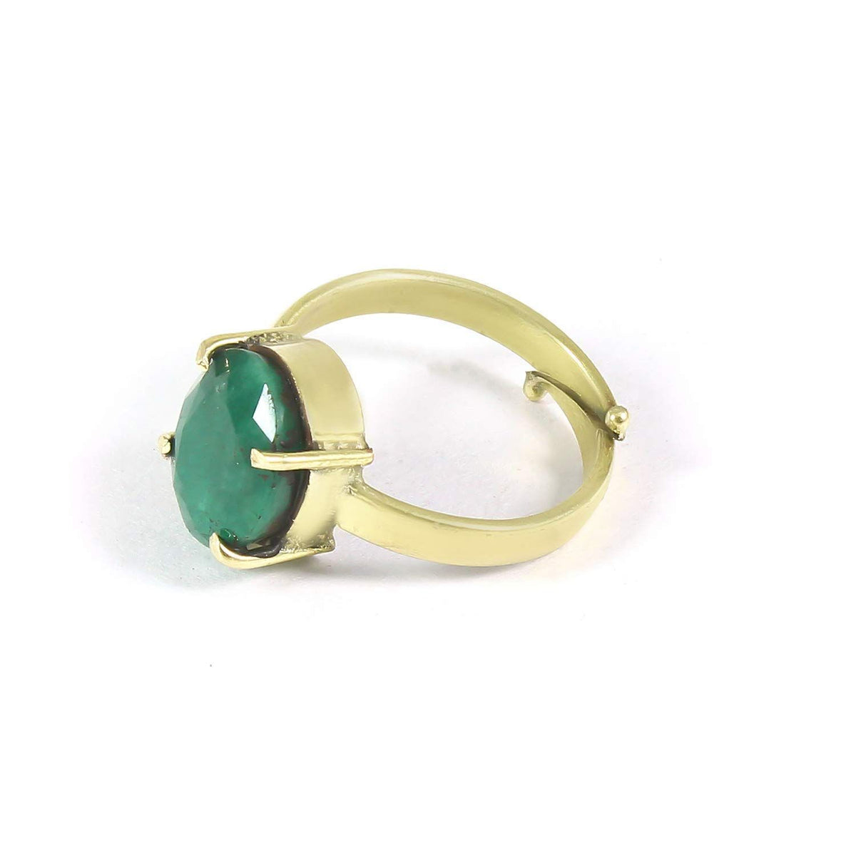 Panna (Emerald) Gemstone Ring For Men And Women | 5.25 Ratti - 11.25 Ratti