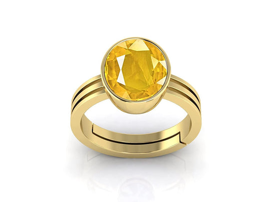 Pukhraj (Amethyst) Gemstone Ring For Men And Women | 5.25 Ratti - 11.25 Ratti