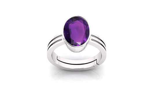 amethyst (Amethyst) Gemstone Ring For Men And Women | 5.25 Ratti - 11.25 Ratti