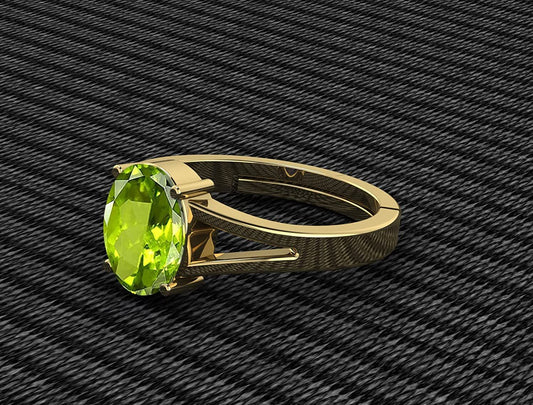 peridot (Amethyst) Gemstone Ring For Men And Women | 5.25 Ratti - 11.25 Ratti
