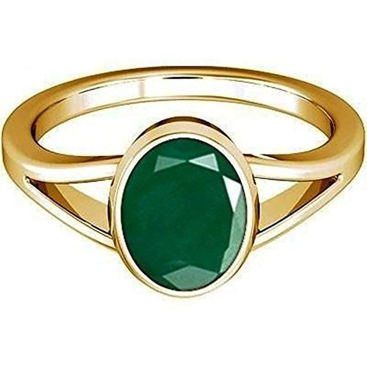 Panna (Emerald) Gemstone Ring For Men And Women | 5.25 Ratti - 11.25 Ratti