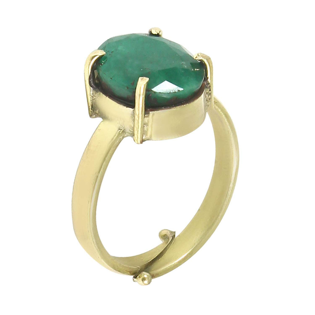 Panna (Emerald) Gemstone Ring For Men And Women | 5.25 Ratti - 11.25 Ratti