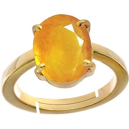 Pukhraj (Amethyst) Gemstone Ring For Men And Women | 5.25 Ratti - 11.25 Ratti