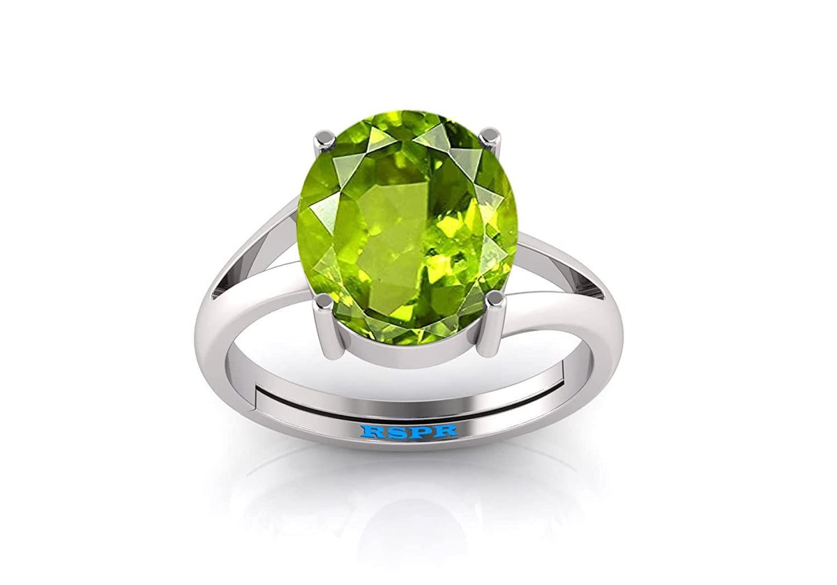 Peridot (Amethyst) Gemstone Ring For Men And Women | 5.25 Ratti - 11.25 Ratti