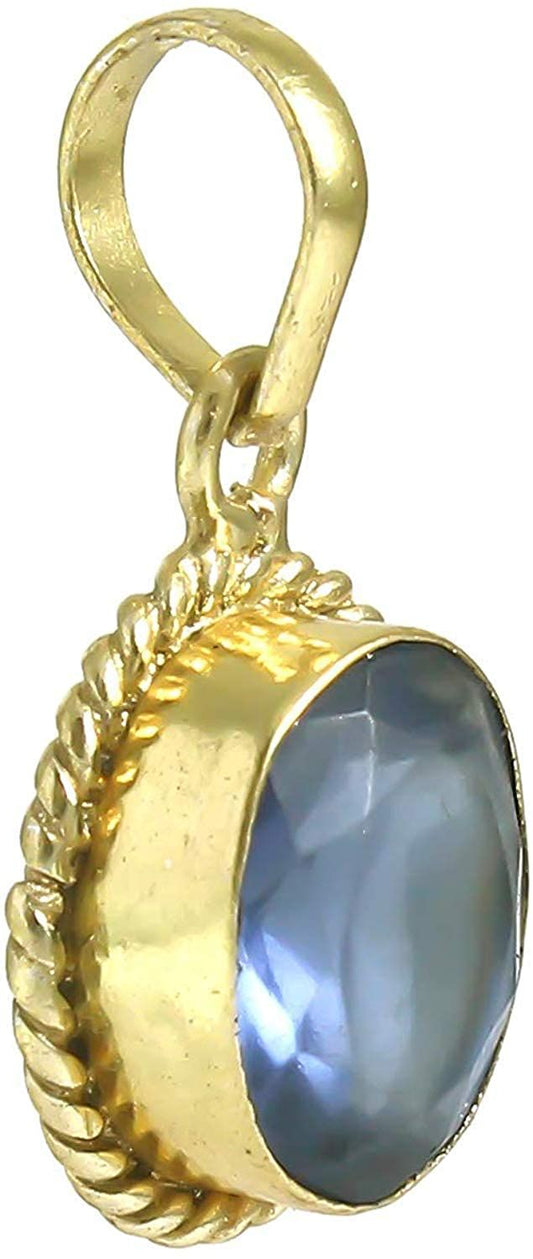Neelam (Amethyst) Gemstone Pendant For Men And Women | 5.25 Ratti - 11.25 Ratti