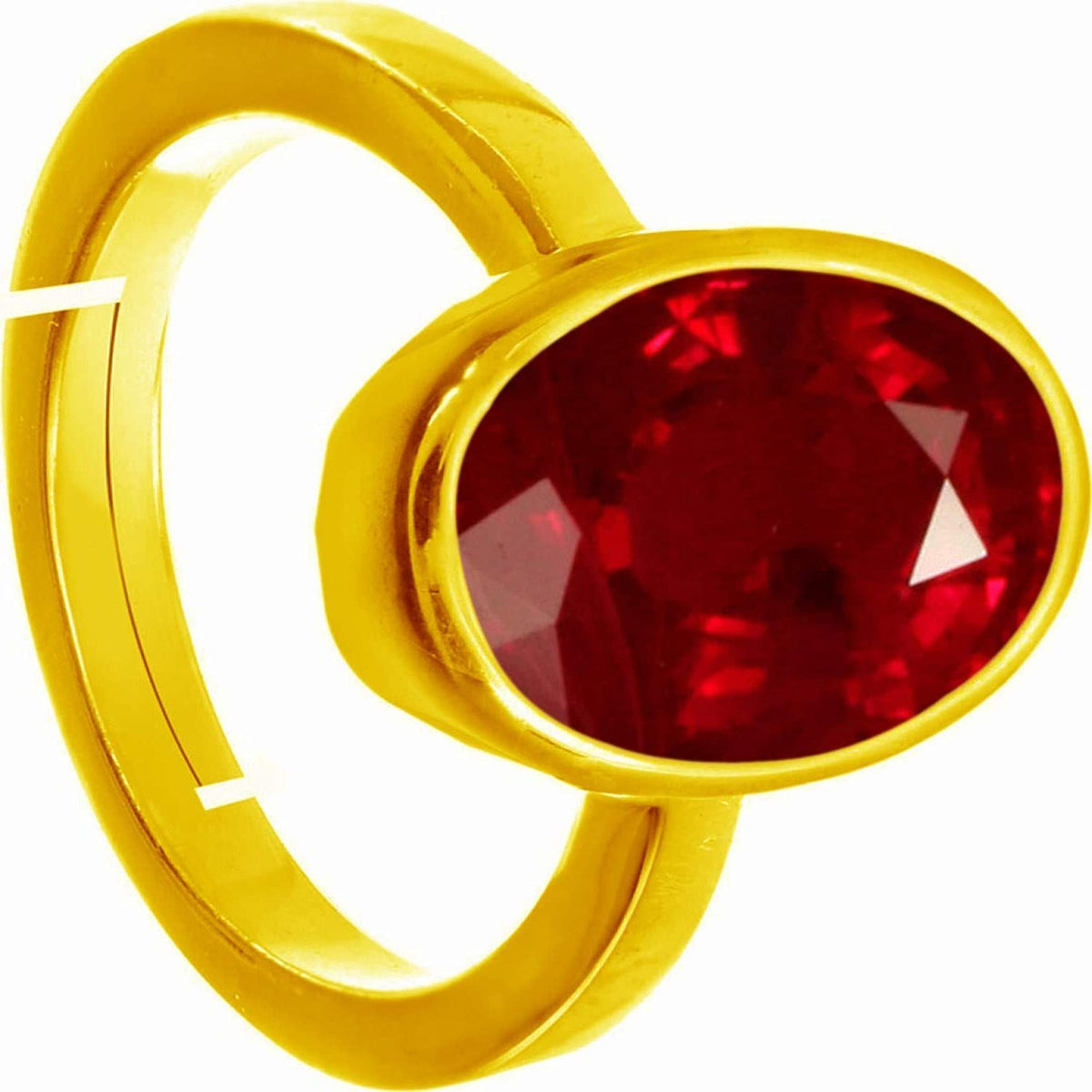 Ruby (Manikya) Gemstone Ring For Men And Women | 5.25 Ratti - 11.25 Ratti
