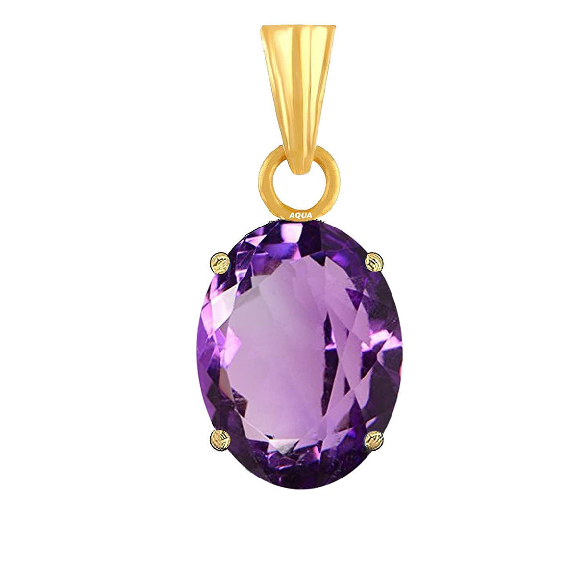 amethyst(Amethyst) Gemstone Pendant For Men And Women | 5.25 Ratti - 11.25 Ratti