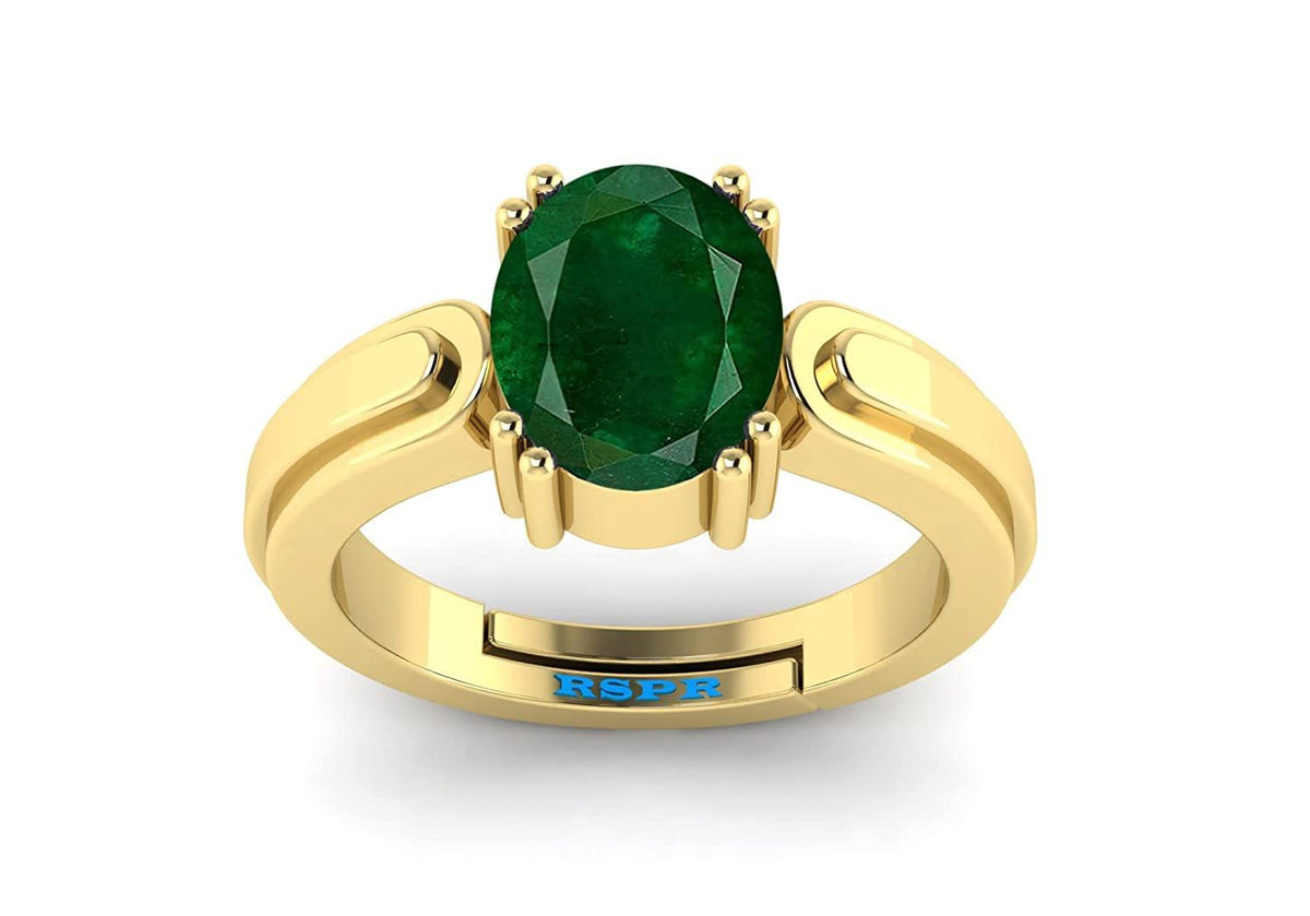 Panna (Emerald) Gemstone Ring For Men And Women | 5.25 Ratti - 11.25 Ratti