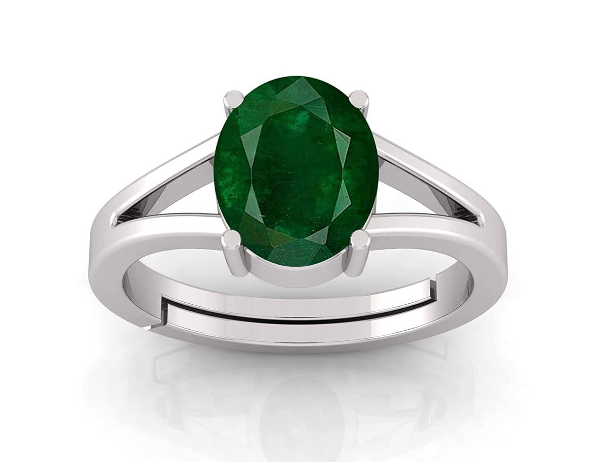 Panna (Emerald) Gemstone Ring For Men And Women | 5.25 Ratti - 11.25 Ratti