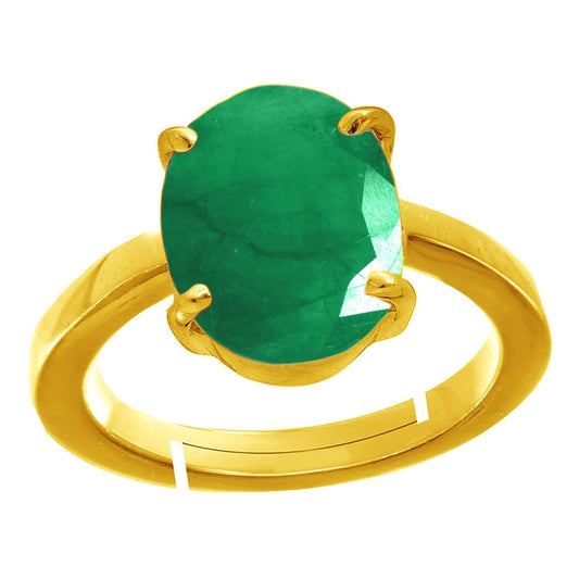 Panna (Emerald) Gemstone Ring For Men And Women | 5.25 Ratti - 11.25 Ratti