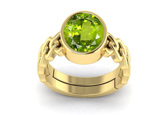 Peridot (Amethyst) Gemstone Ring For Men And Women | 5.25 Ratti - 11.25 Ratti