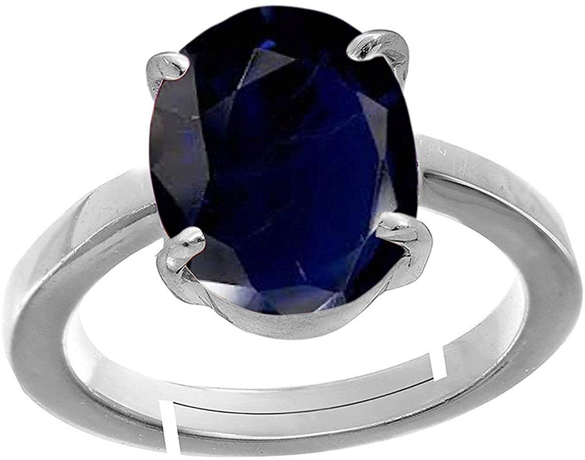 Neelam (Amethyst) Gemstone Ring For Men And Women | 5.25 Ratti - 11.25 Ratti