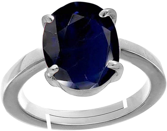 Neelam (Amethyst) Gemstone Ring For Men And Women | 5.25 Ratti - 11.25 Ratti