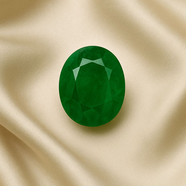 Green Panna (Emerald) Gemstone For Men And Women | 5.25 Ratti - 11.25 Ratti
