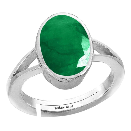 Panna (Emerald) Gemstone Ring For Men And Women | 5.25 Ratti - 11.25 Ratti