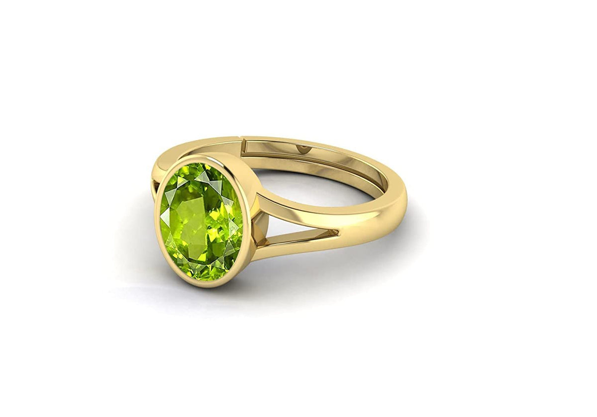 Peridot  (Amethyst) Gemstone Ring For Men And Women | 5.25 Ratti - 11.25 Ratti