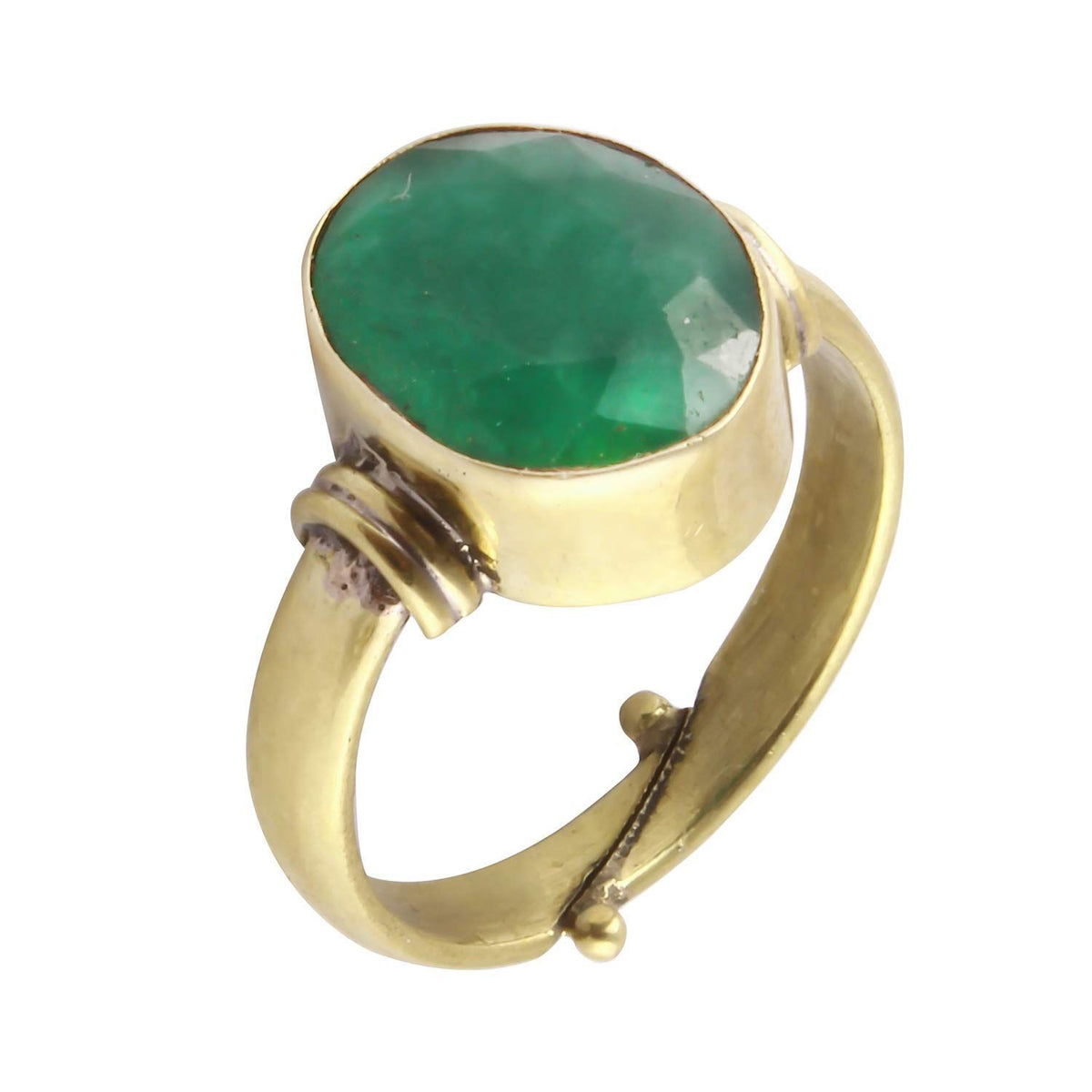 Panna (Emerald) Gemstone Ring For Men And Women | 5.25 Ratti - 11.25 Ratti