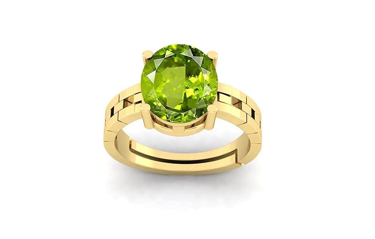 Peridot (Amethyst) Gemstone Ring For Men And Women | 5.25 Ratti - 11.25 Ratti