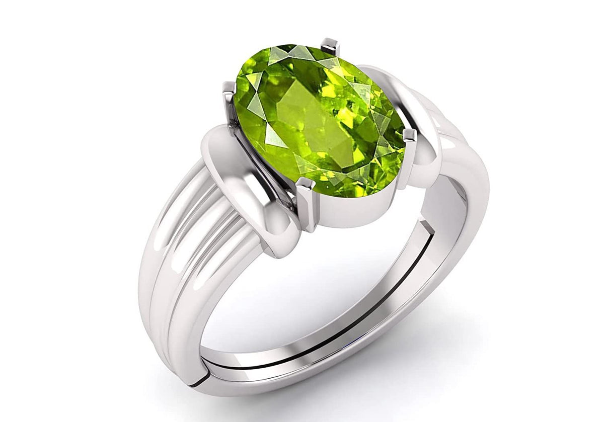 peridot (Amethyst) Gemstone Ring For Men And Women | 5.25 Ratti - 11.25 Ratti