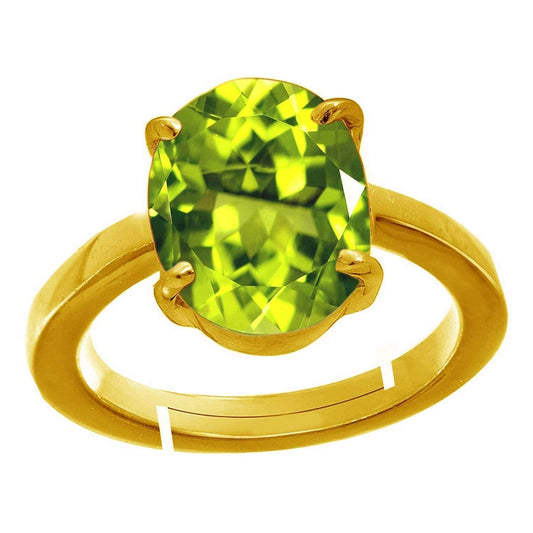 Peridot(Amethyst) Gemstone Ring For Men And Women | 5.25 Ratti - 11.25 Ratti