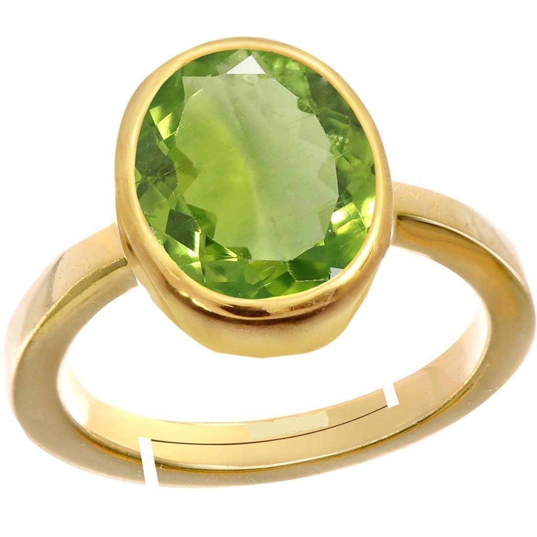 Peridot  (Amethyst) Gemstone Ring For Men And Women | 5.25 Ratti - 11.25 Ratti