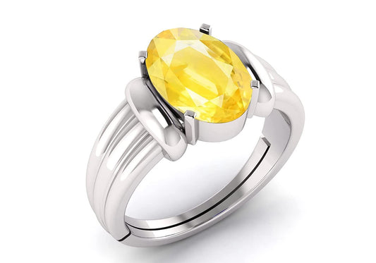 Pukhraj (Amethyst) Gemstone Ring For Men And Women | 5.25 Ratti - 11.25 Ratti