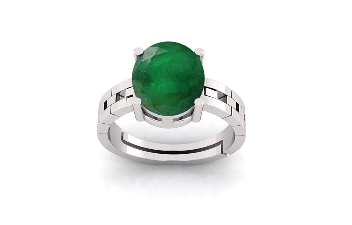Panna (Emerald) Gemstone Ring For Men And Women | 5.25 Ratti - 11.25 Ratti