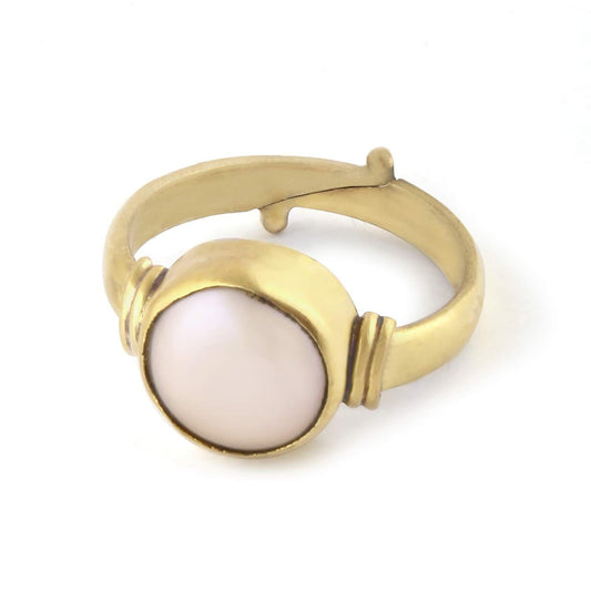 Moti (Pearl) Gemstone Ring For Men And Women | 5.25 Ratti - 11.25 Ratti